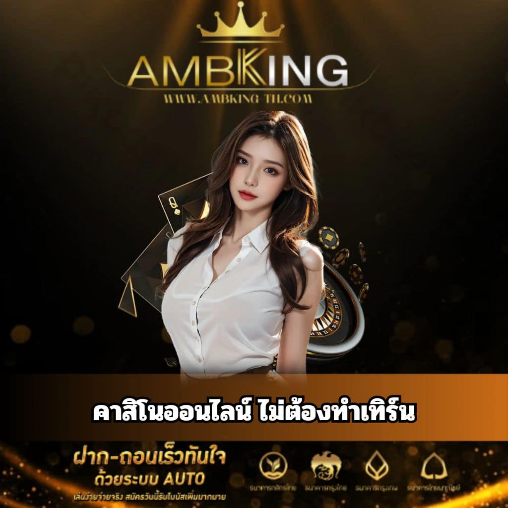 คาสิโนออนไลน์ ไม่ต้องทําเทิร์น - ambking-th.com